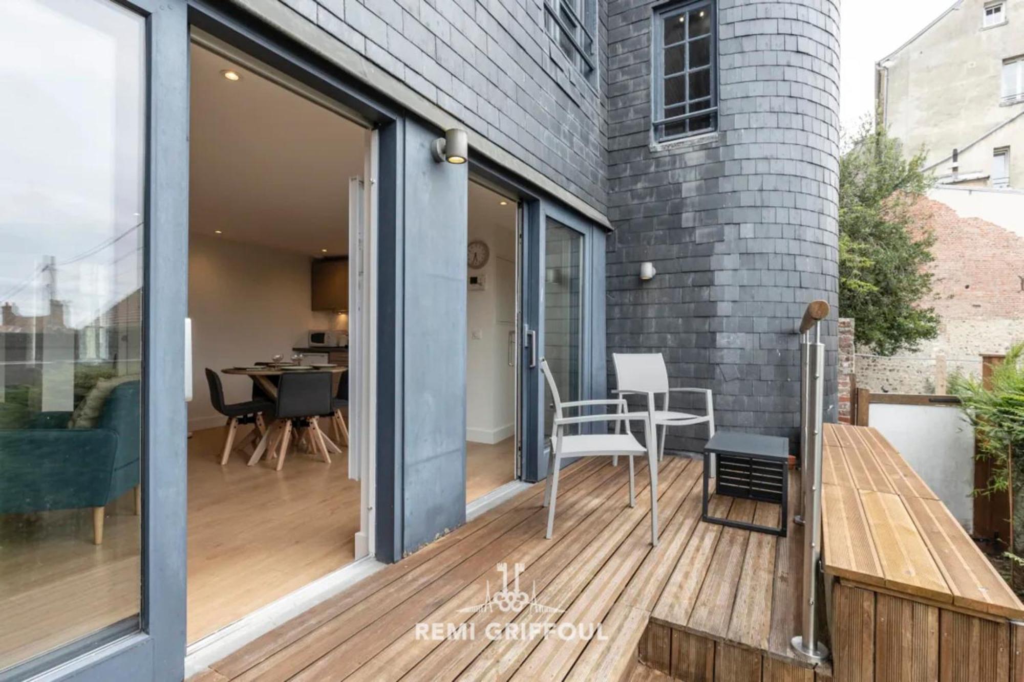 The Duplex Varin Beautiful Apartment & Garden Honfleur 4 People Luaran gambar